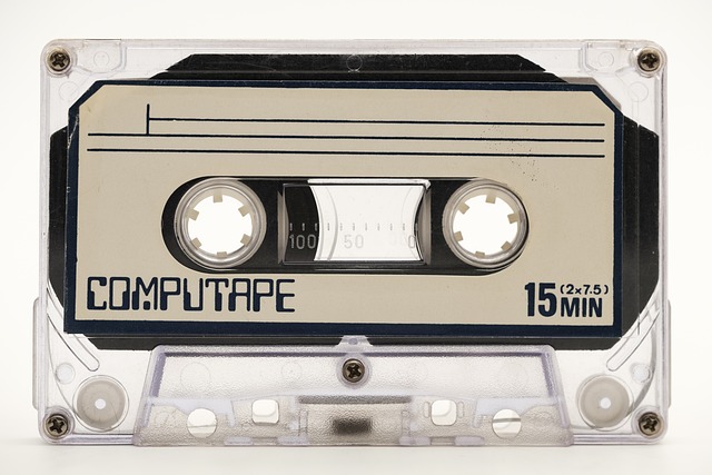 A retro-looking cassette tape labeled "COMPUTAPE"